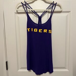 PINK Victoria's Secret Collegiate Collection LSU Tank Top
